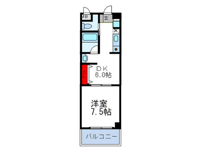 ホ－ムポ－ト朝日の物件間取画像