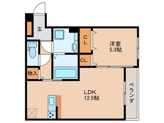 ルミノーザの物件間取画像