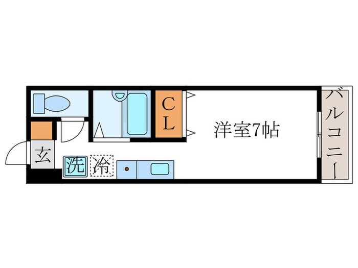 パルテール桂の物件間取画像