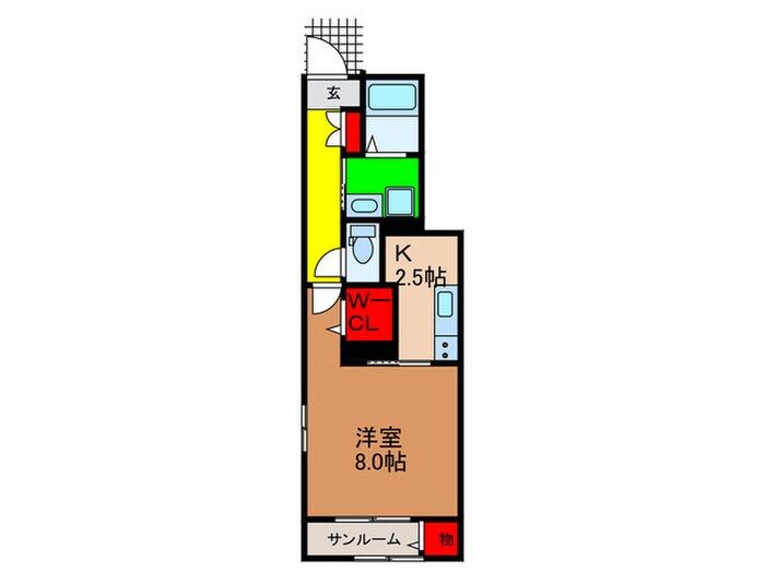 仮)リバーサイドシトラスの物件間取画像