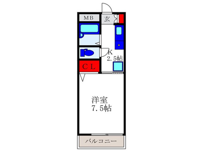物件間取画像
