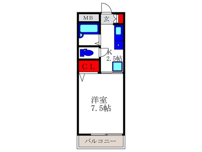 物件間取画像