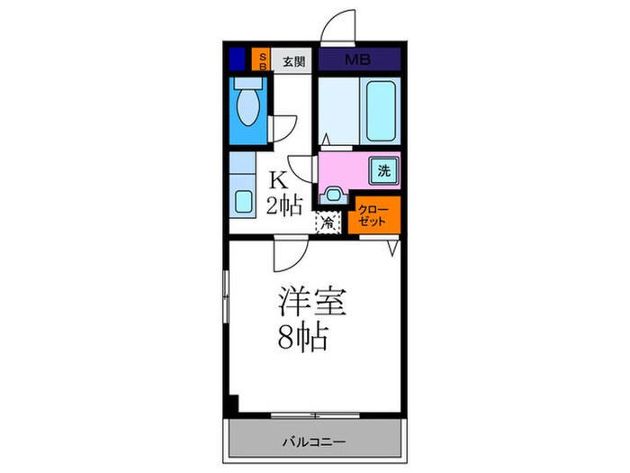 ＰＩＮＥ館Ⅱの物件間取画像