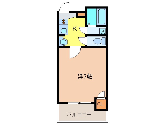 ロイヤルメゾン北浜の物件間取画像