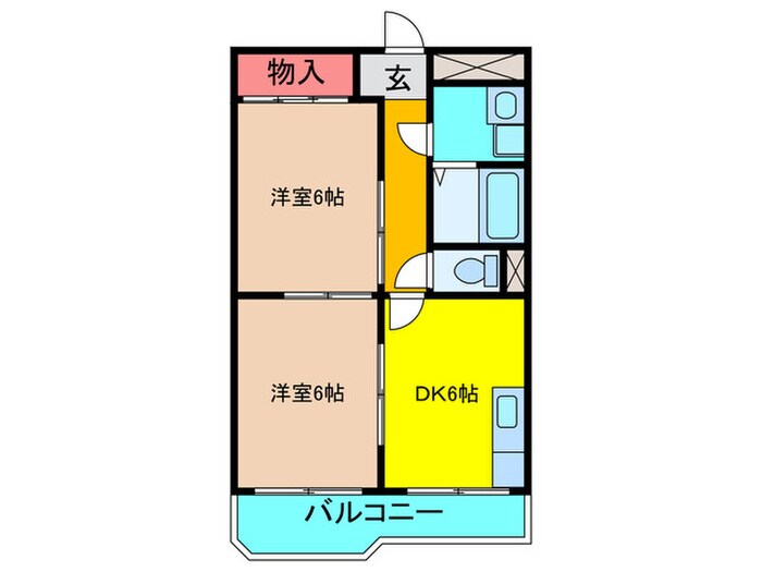 物件間取画像