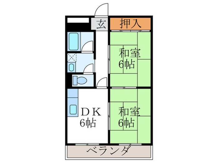 ニュ－太田の物件間取画像