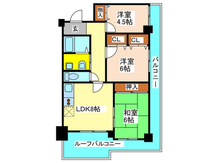 アーバンパーク関目の物件間取画像