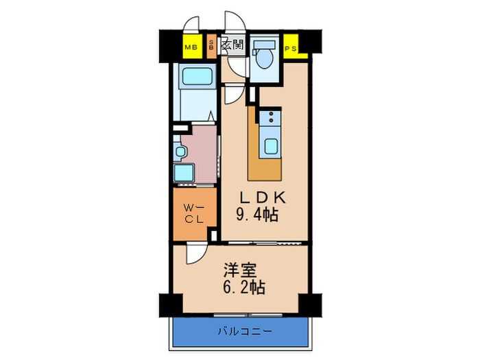 EL-SiaUmekitaの物件間取画像