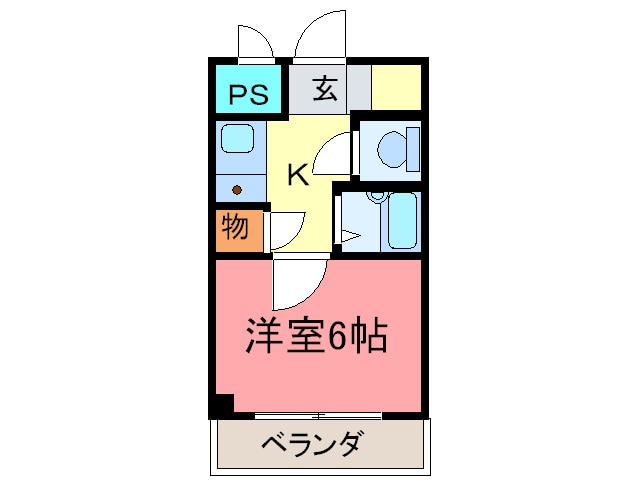 PS　HIGASHI　OSAKAの物件間取画像