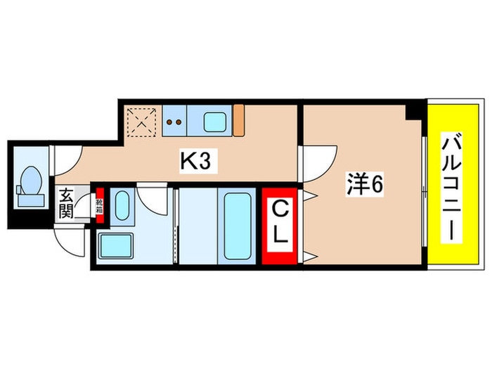 プリオ－レ衣笠の物件間取画像