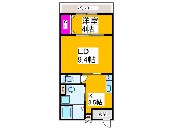 仮）ＣＯＣＯ　ＭＯＺＵの物件間取画像