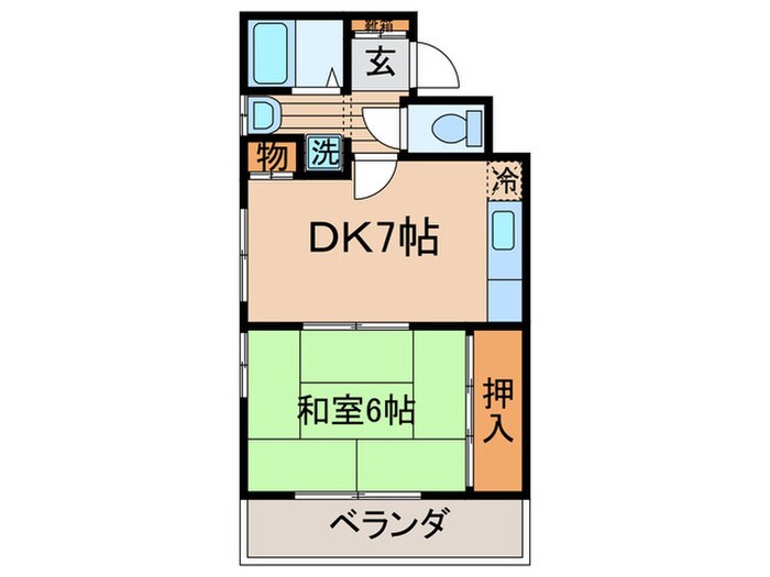 物件間取画像