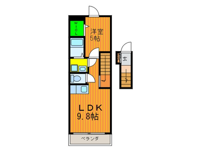 フランガーデンの物件間取画像