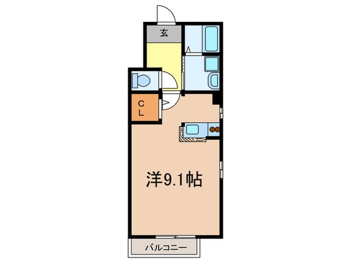 ヘーベルメゾン東須磨の物件間取画像