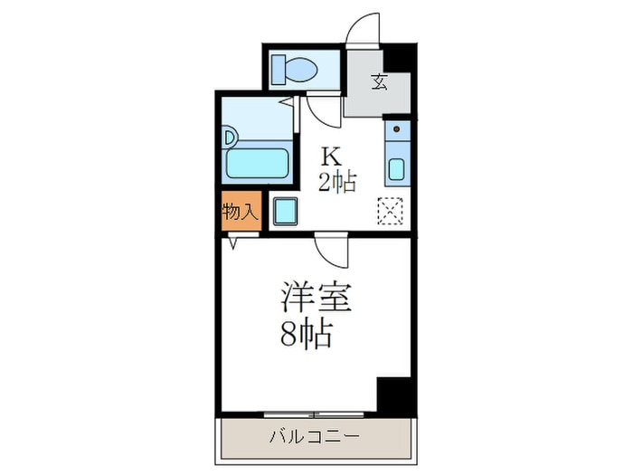 セントポール修学院の物件間取画像