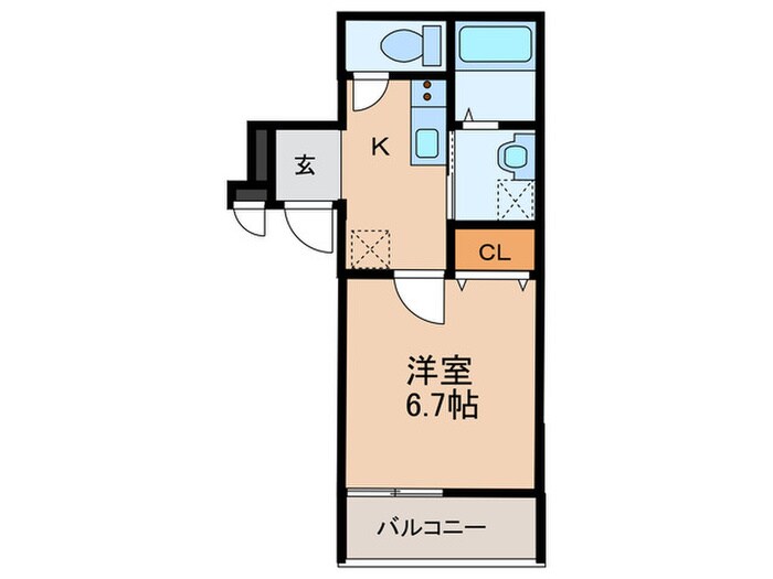 フジパレス今福西Ⅰ番館の物件間取画像