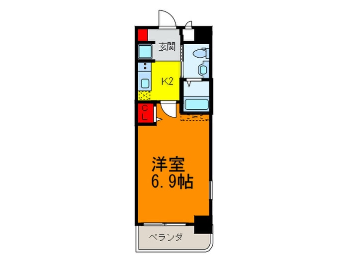 Mプラザ小阪駅前の物件間取画像