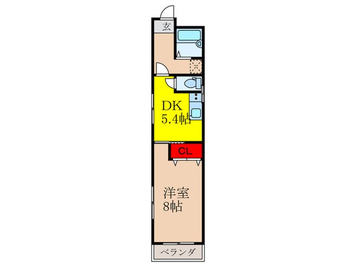 ベルハイムの物件間取画像