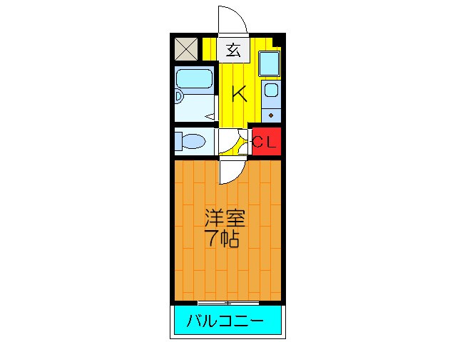 ベル・ビュ－横堤の物件間取画像