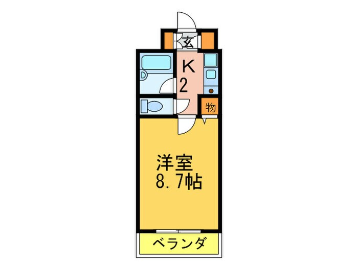 ベル・ビュ－横堤の物件間取画像