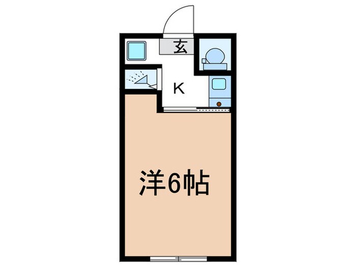 東楽ハイツの物件間取画像