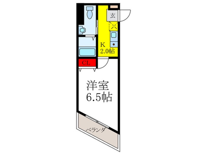 ボヌールクラルテの物件間取画像