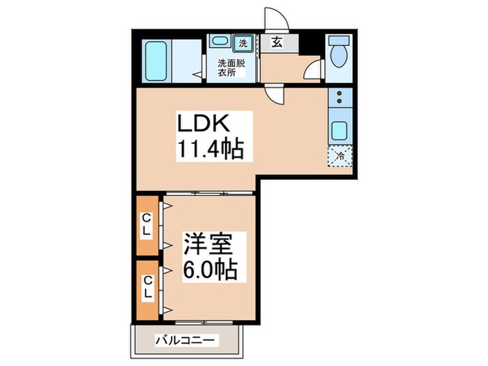 ＣＡＳＡ・ＣＯＭＦＯＲＴの物件間取画像
