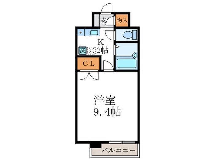 ラポール北白川の物件間取画像