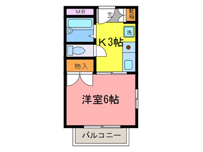 物件間取画像