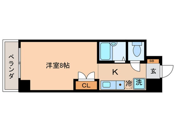 風の館の物件間取画像