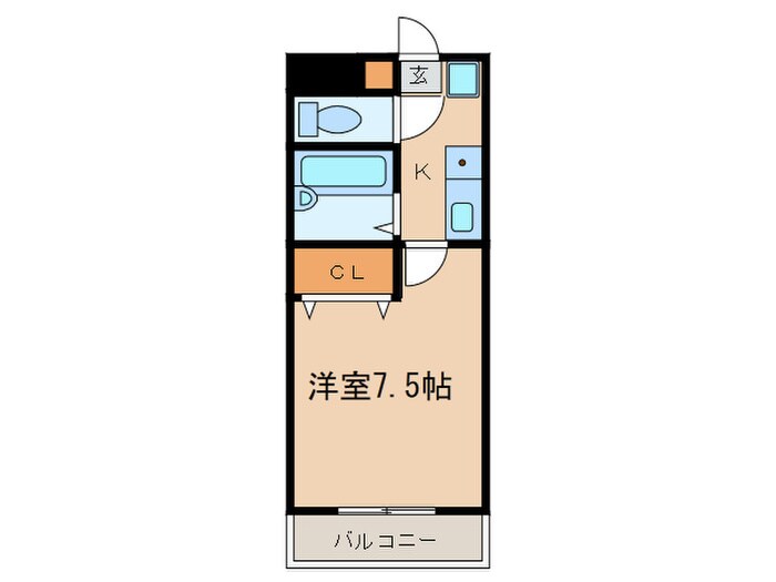 ウエストレジデンスの物件間取画像