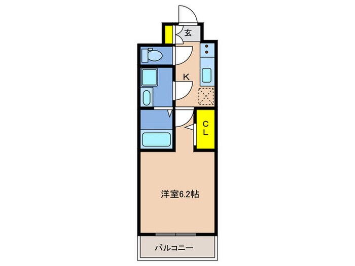 アドバンス神戸マーレの物件間取画像