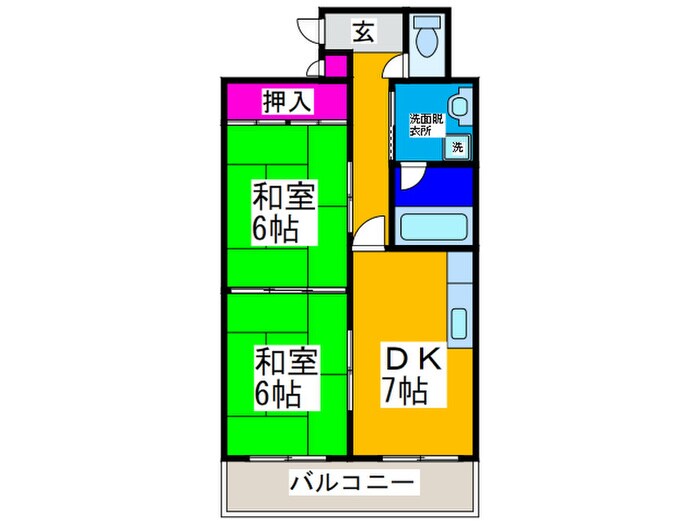 物件間取画像