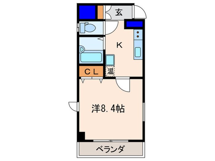 プラシード白川今小路の物件間取画像
