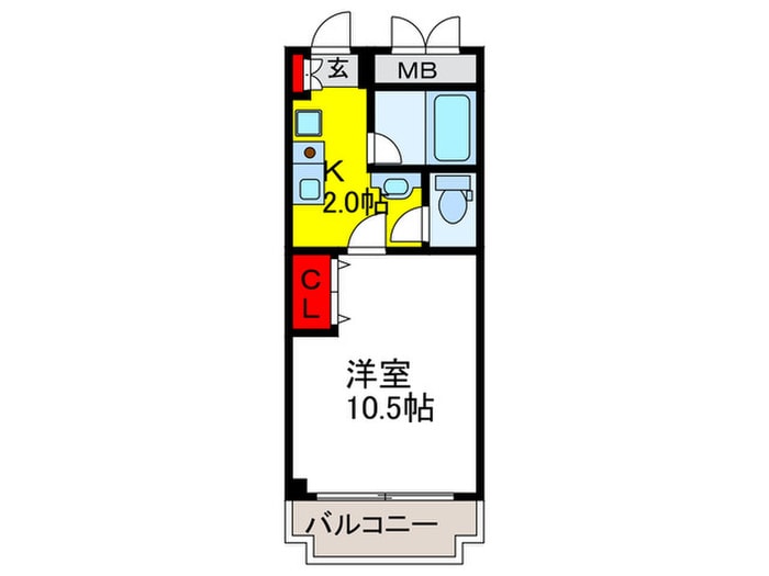 ｸﾞﾚｰｽ緑地の物件間取画像