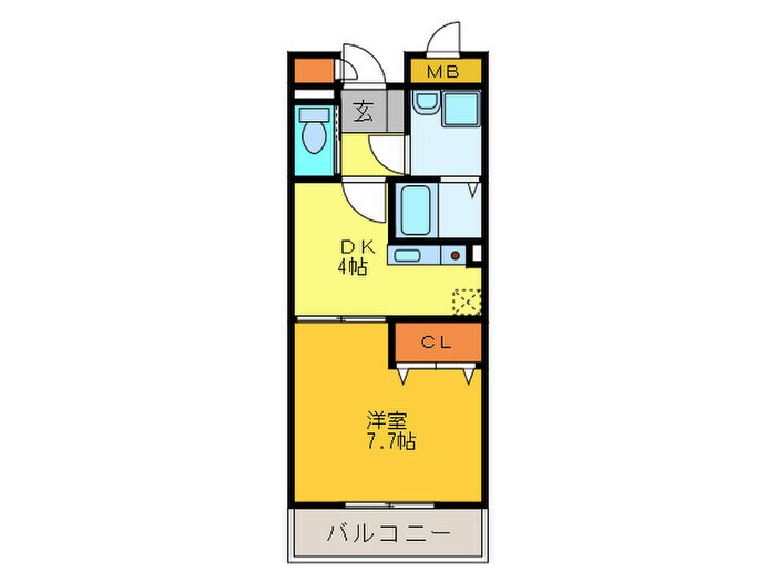 ガ－デンホ－ム２１の物件間取画像