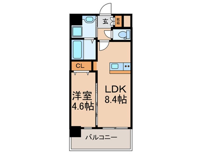 KAUNIS上野芝の物件間取画像