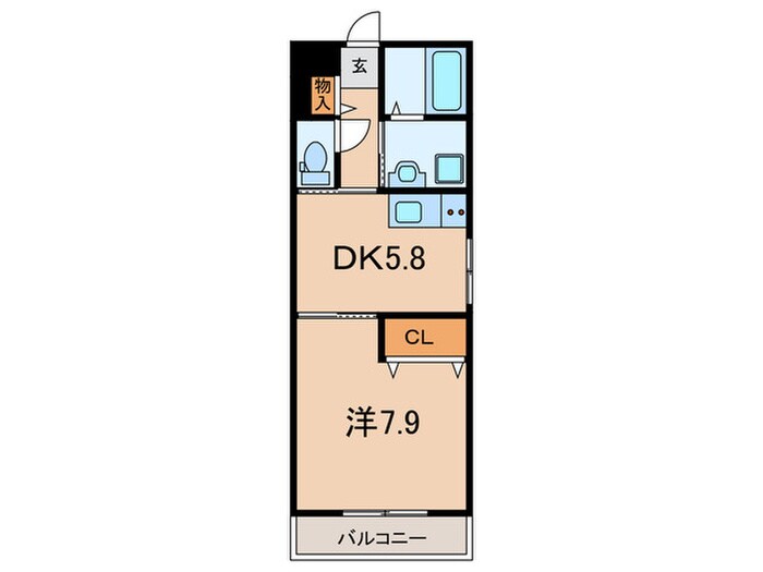 ノイシュヴァン朝霧山手の物件間取画像