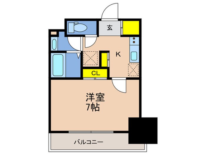 GENOVIA神戸湊川公園の物件間取画像