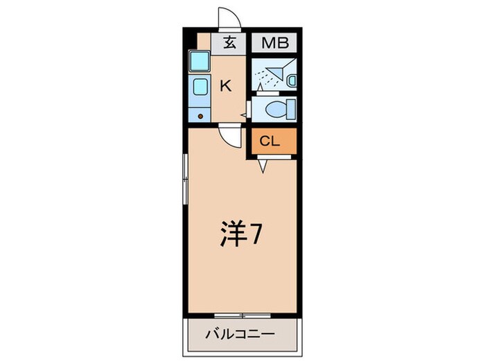 サンパレス２１六甲Ⅱの物件間取画像