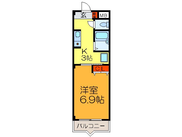 ジャルベルデ参番館の物件間取画像