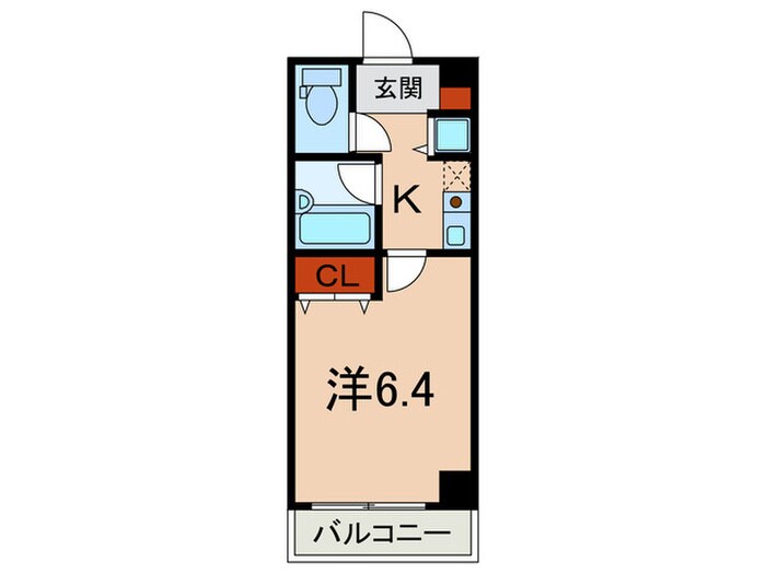 アパ北町の物件間取画像