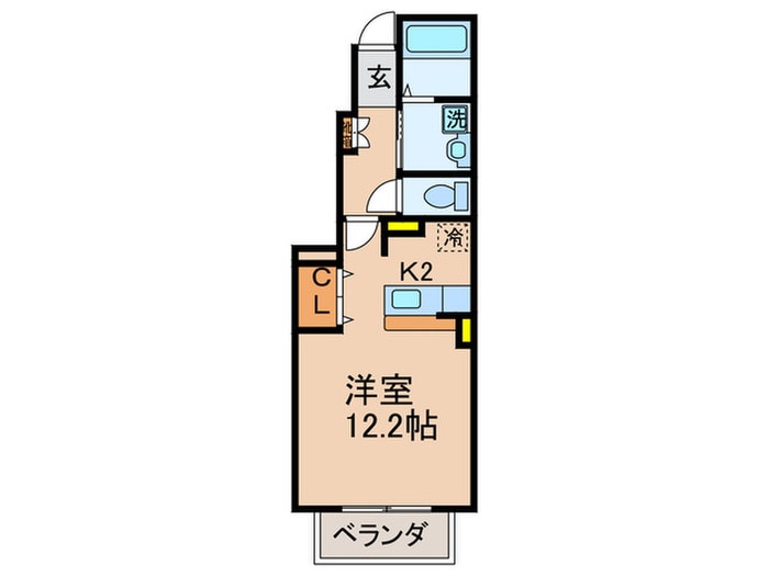 ベルヒルズアンの物件間取画像