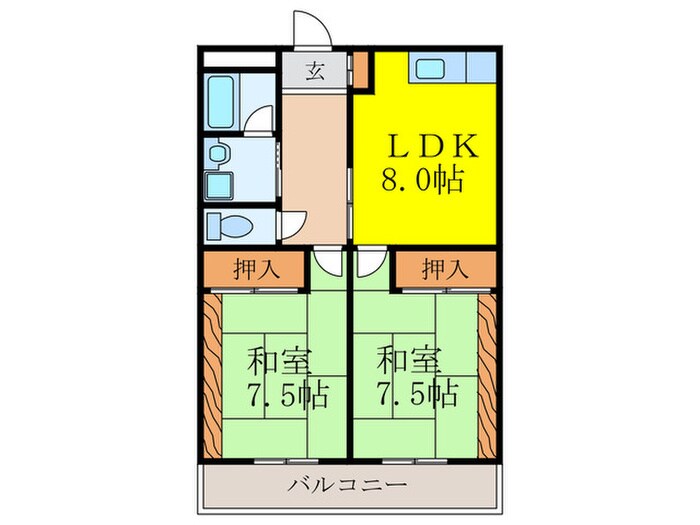 物件間取画像
