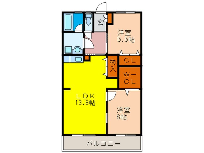 アネックス千里の物件間取画像