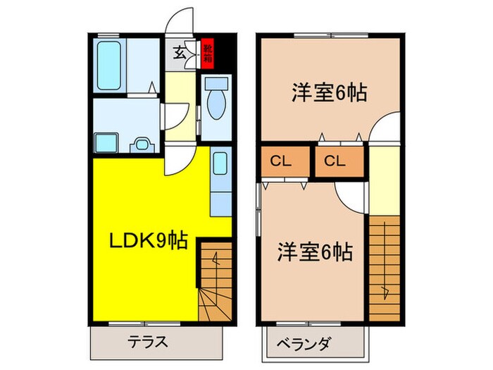 ブエナアビテ－トⅡの物件間取画像
