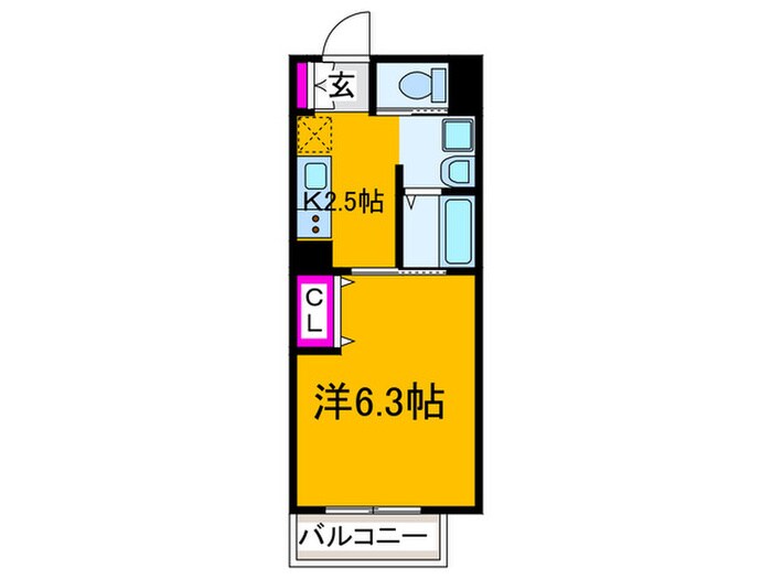 みおつくし布施の物件間取画像