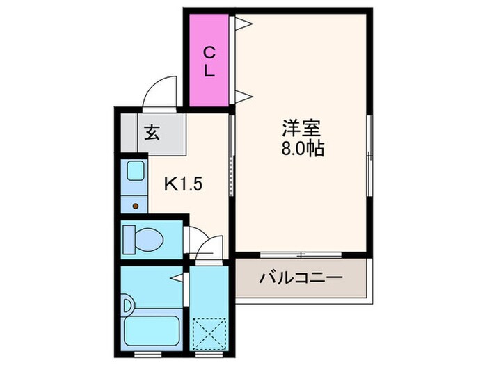 モン･シャンブルの物件間取画像