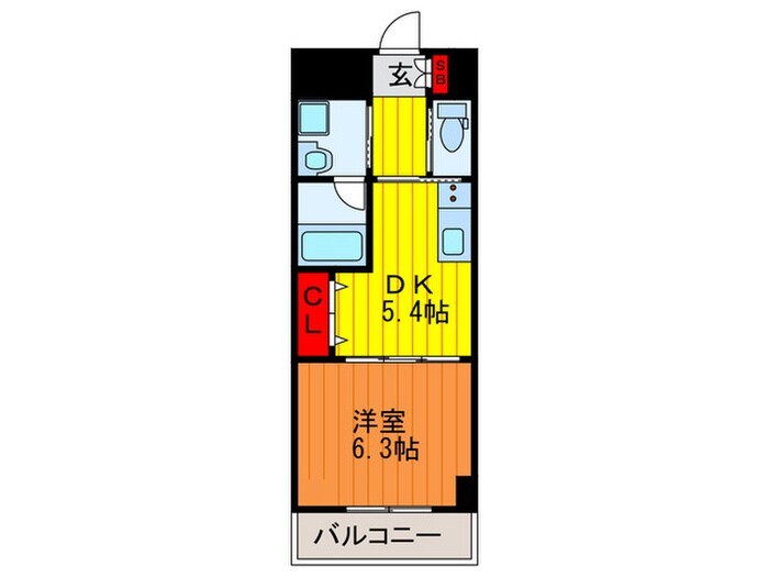 サンフレンドソラーナの物件間取画像