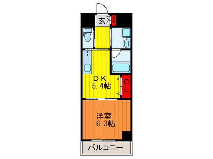 サンフレンドソラーナの物件間取画像